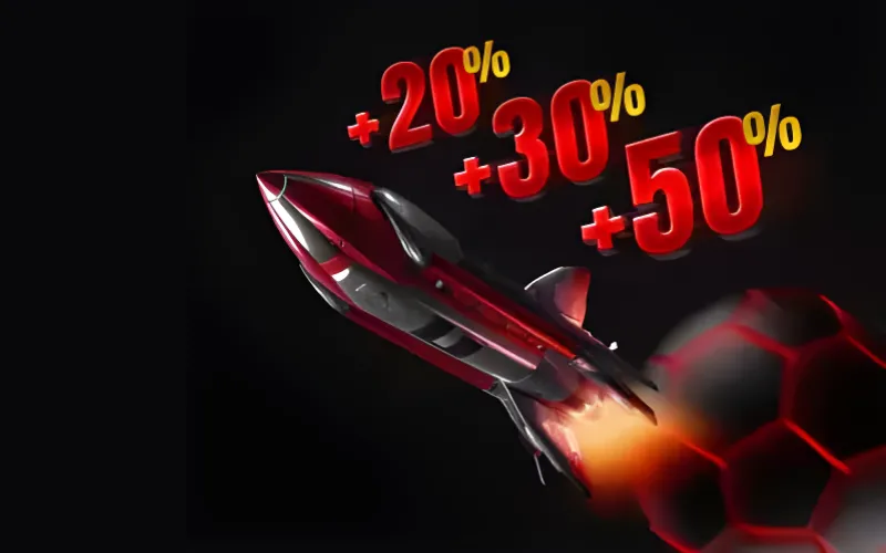 Im więcej zdarzeń w zakładzie, tym wyższy bonus do wygranej w aplikacji 888Starz.