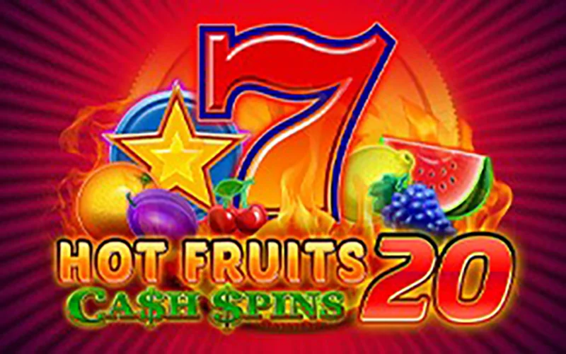 Pokaż swoje umiejętności w grze slotowej Hot Fruits 20 Cash Spins od kasyna 888Starz.