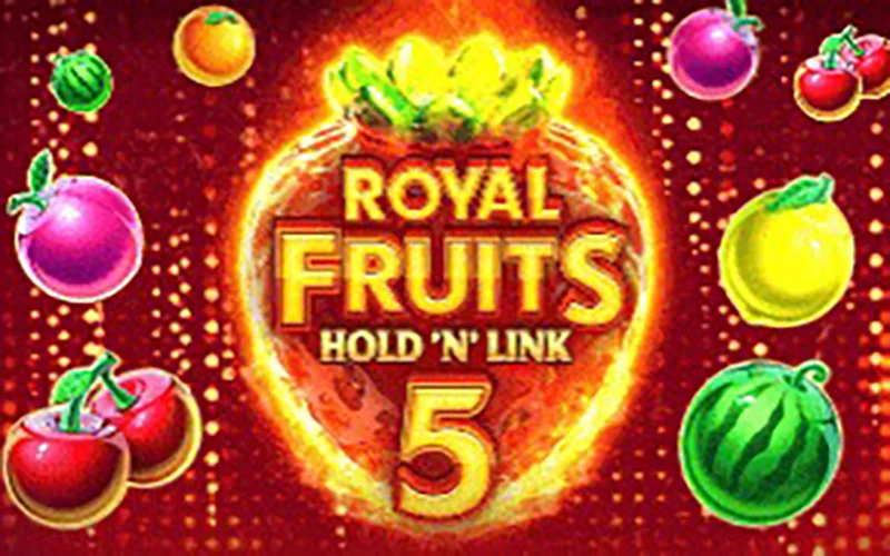 Pokaż swoje umiejętności w slocie Royal Fruits 5: Hold 'n' Link od kasyna 888Starz.