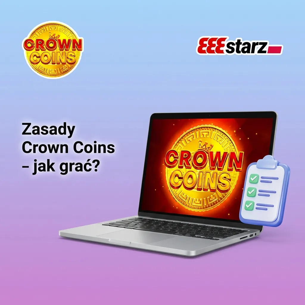 Crown Coins slot: 5 reels, 10 paylines, respin feature locks winning symbols for extra spins, max bet 500 PLN
