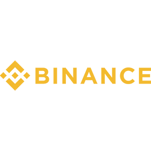 Binance logo.