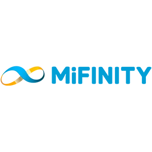 Mifinity logo.